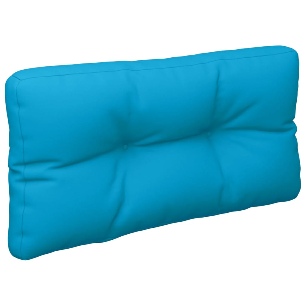 vidaXL Pallet Cushion Blue 70x40x12 cm Fabric