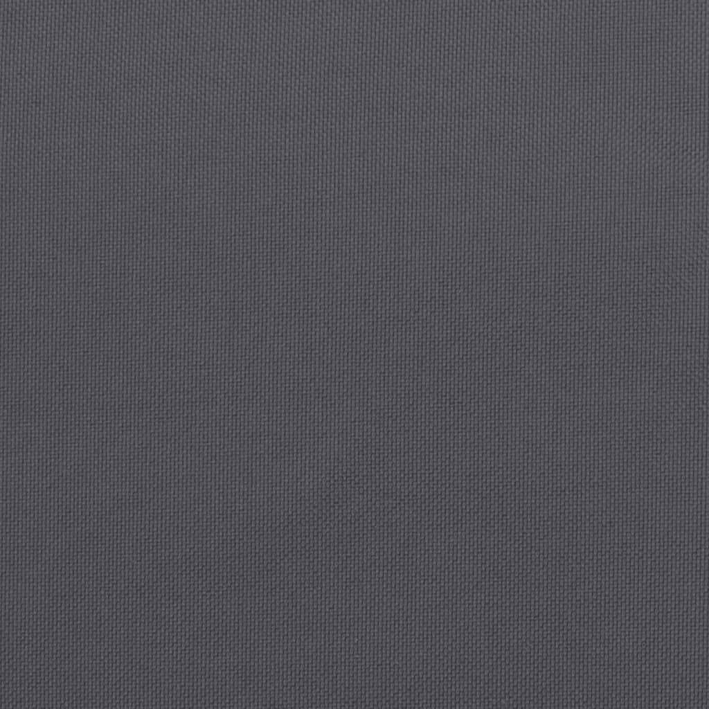 vidaXL Pallet Cushion Anthracite 60x61.5x10 cm Fabric