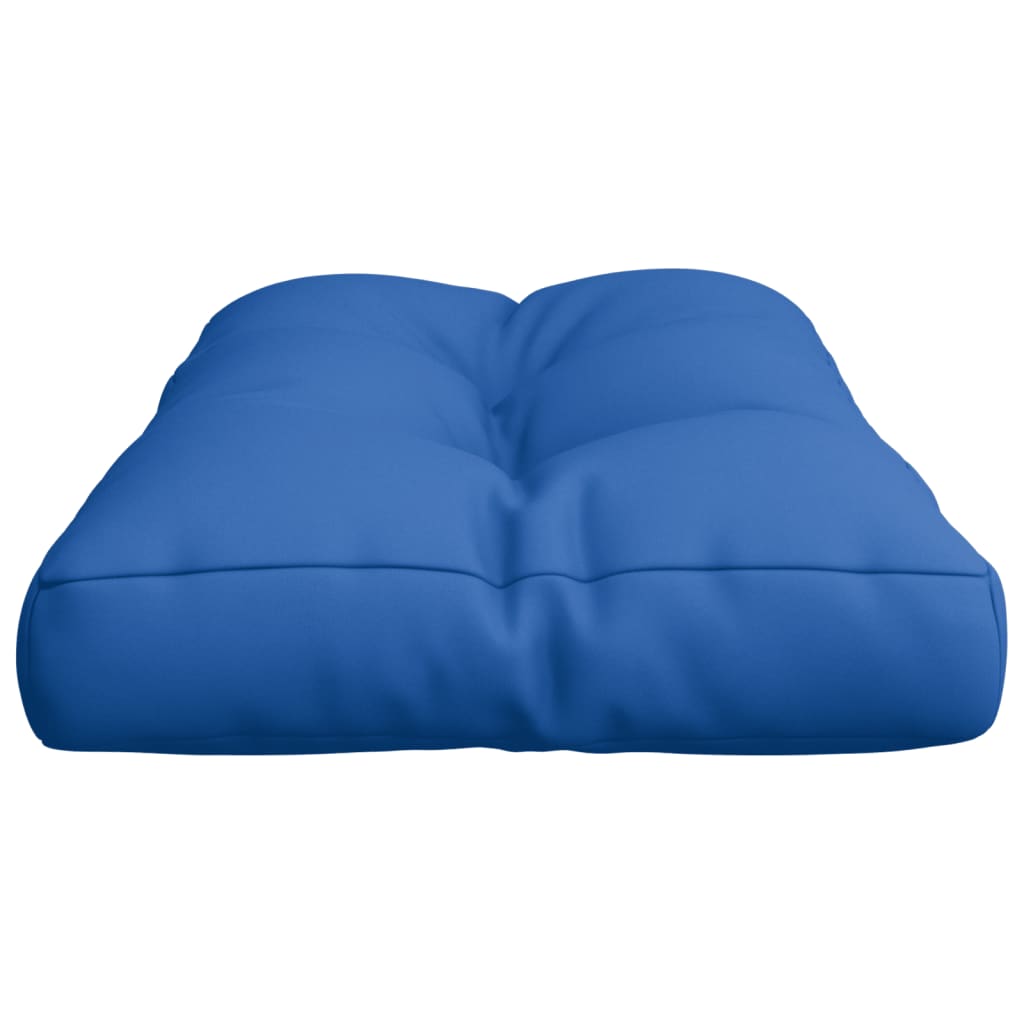 vidaXL Pallet Cushion Royal Blue 70x40x12 cm Fabric