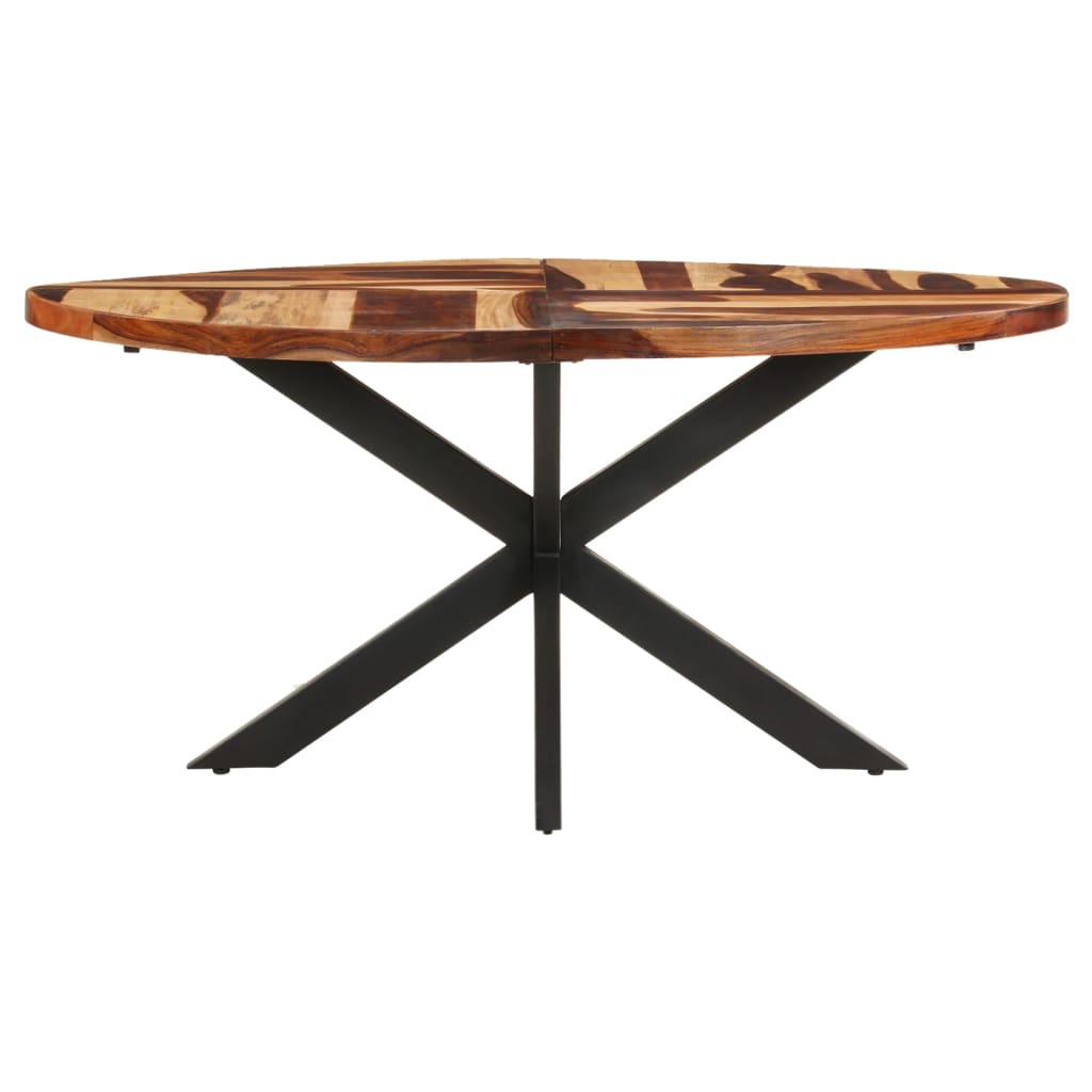 vidaXL Dining Table 160x90x75cm Solid Acacia Wood