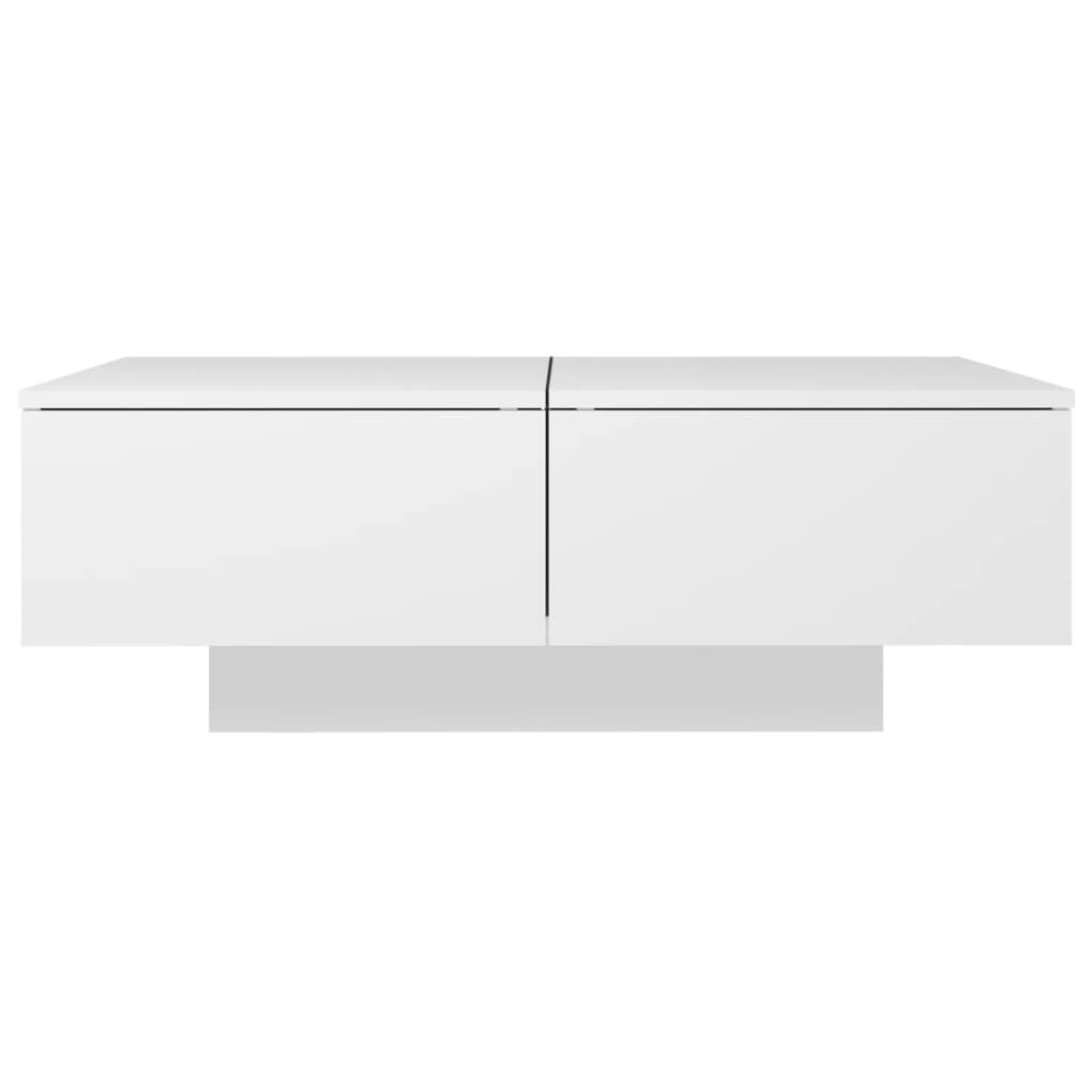 vidaXL Coffee Table White 90x60x31 cm Engineered Wood