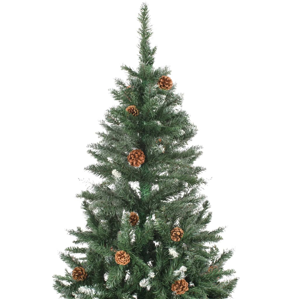 vidaXL Artificial Pre-lit Christmas Tree with Ball Set 150 cm
