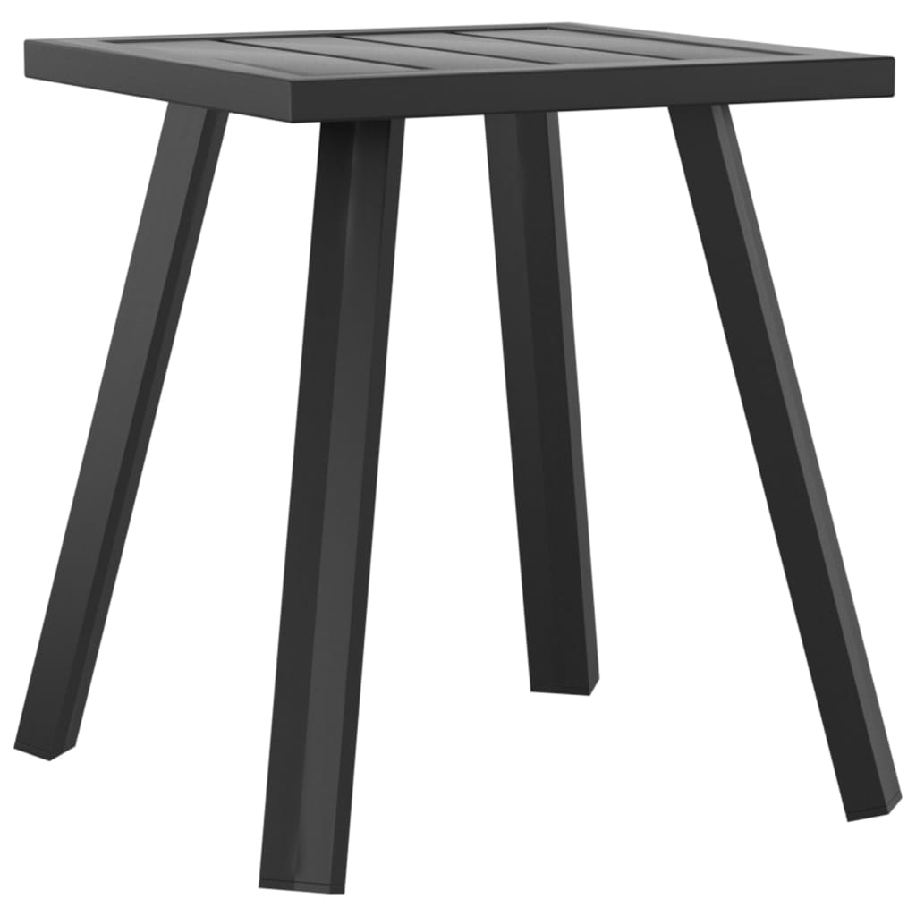 vidaXL Garden Table Anthracite 34x34x38 cm Steel