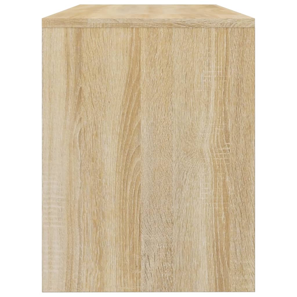 vidaXL Dressing Stool Sonoma Oak 70x35x45 cm Engineered Wood