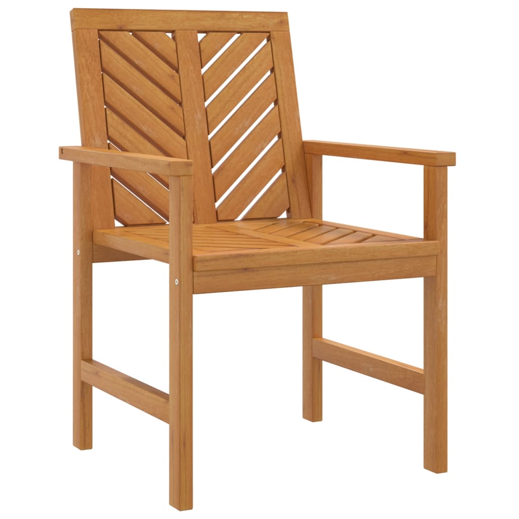 vidaXL Garden Dining Chairs 4 pcs Solid Wood Acacia