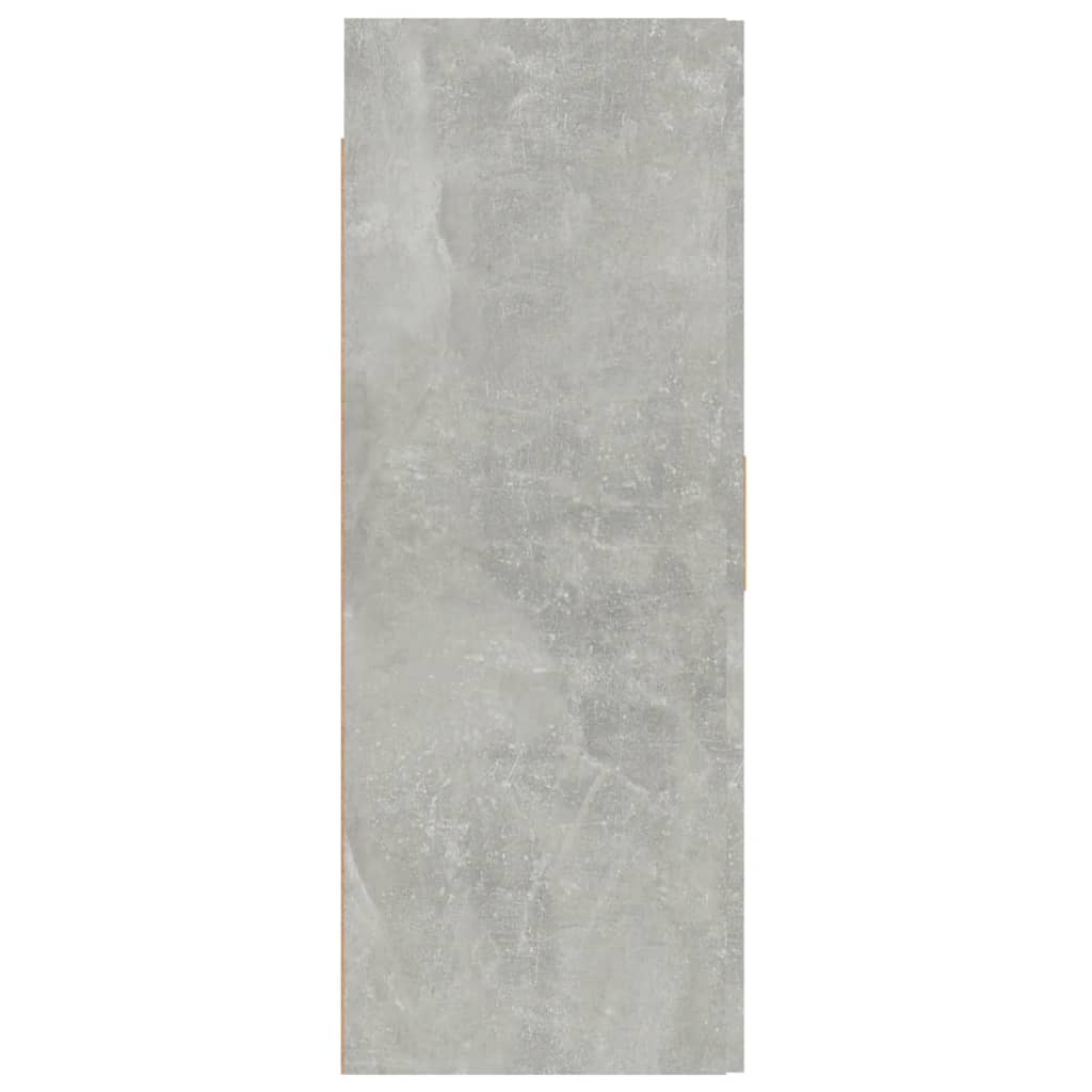 vidaXL Hanging Wall Cabinet Concrete Grey 69.5x34x90 cm