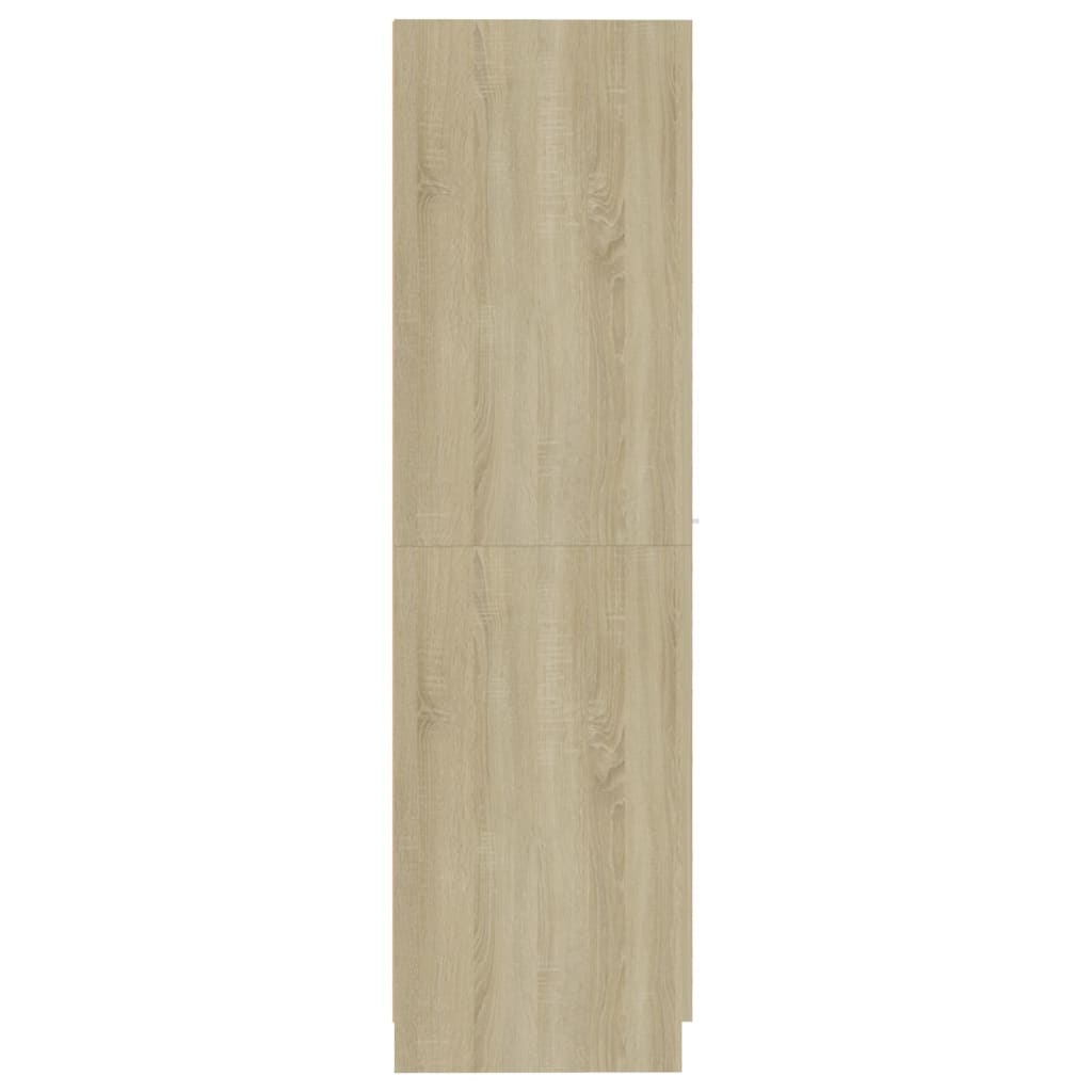 vidaXL Apothecary Cabinet Sonoma Oak 30x42.5x150 cm Engineered Wood