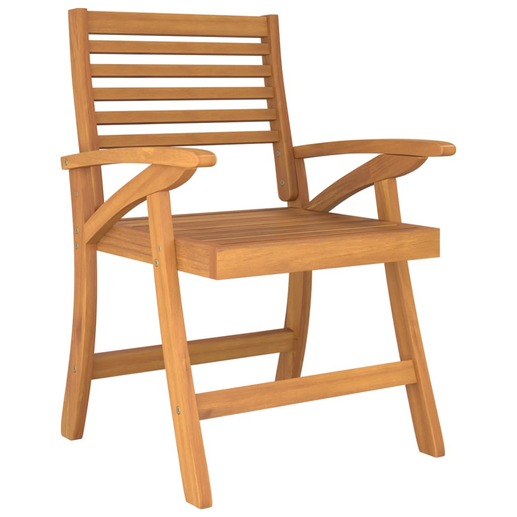 vidaXL Garden Chairs 3 pcs 58x58x87 cm Solid Wood Acacia