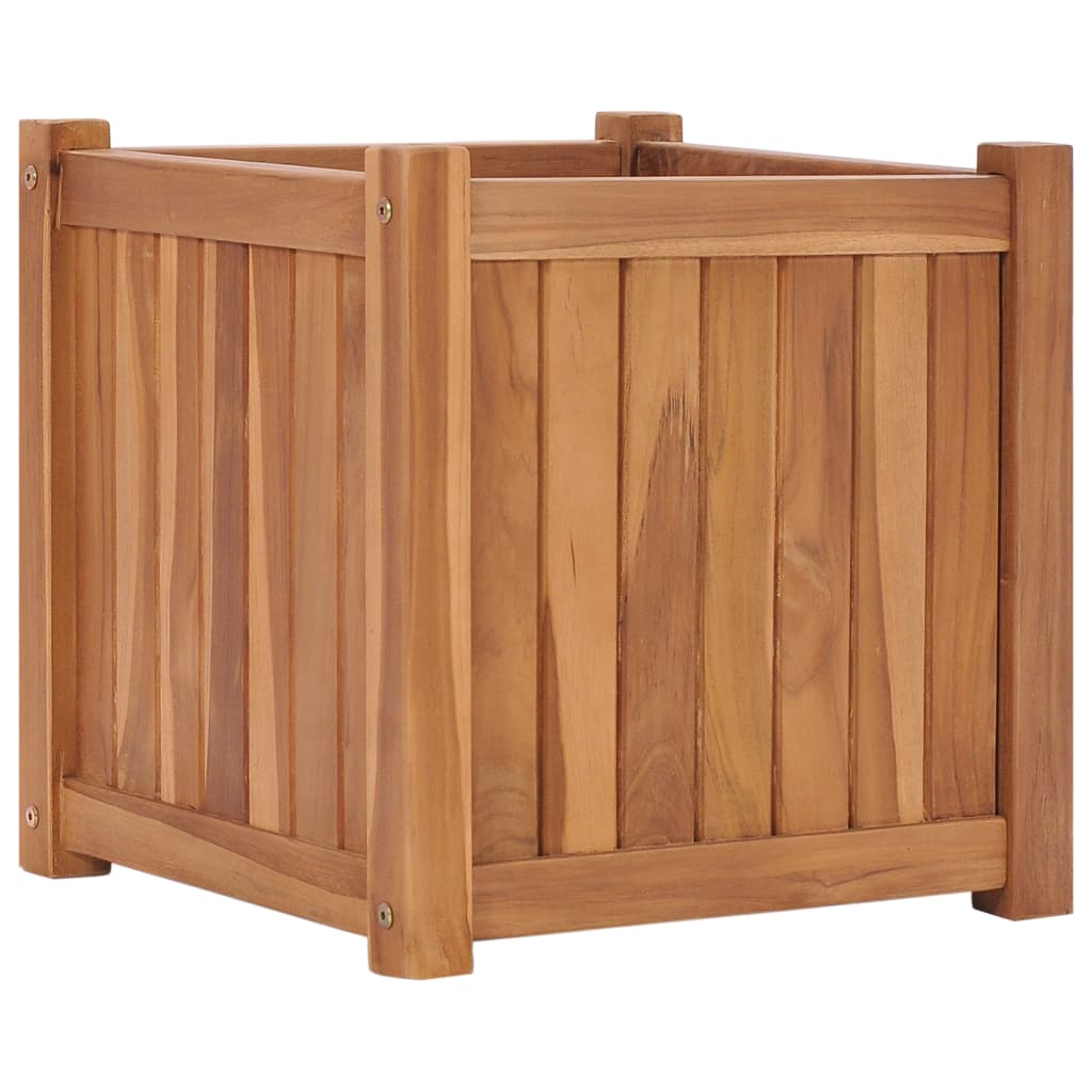 vidaXL Raised Bed 40x40x40 cm Solid Teak Wood