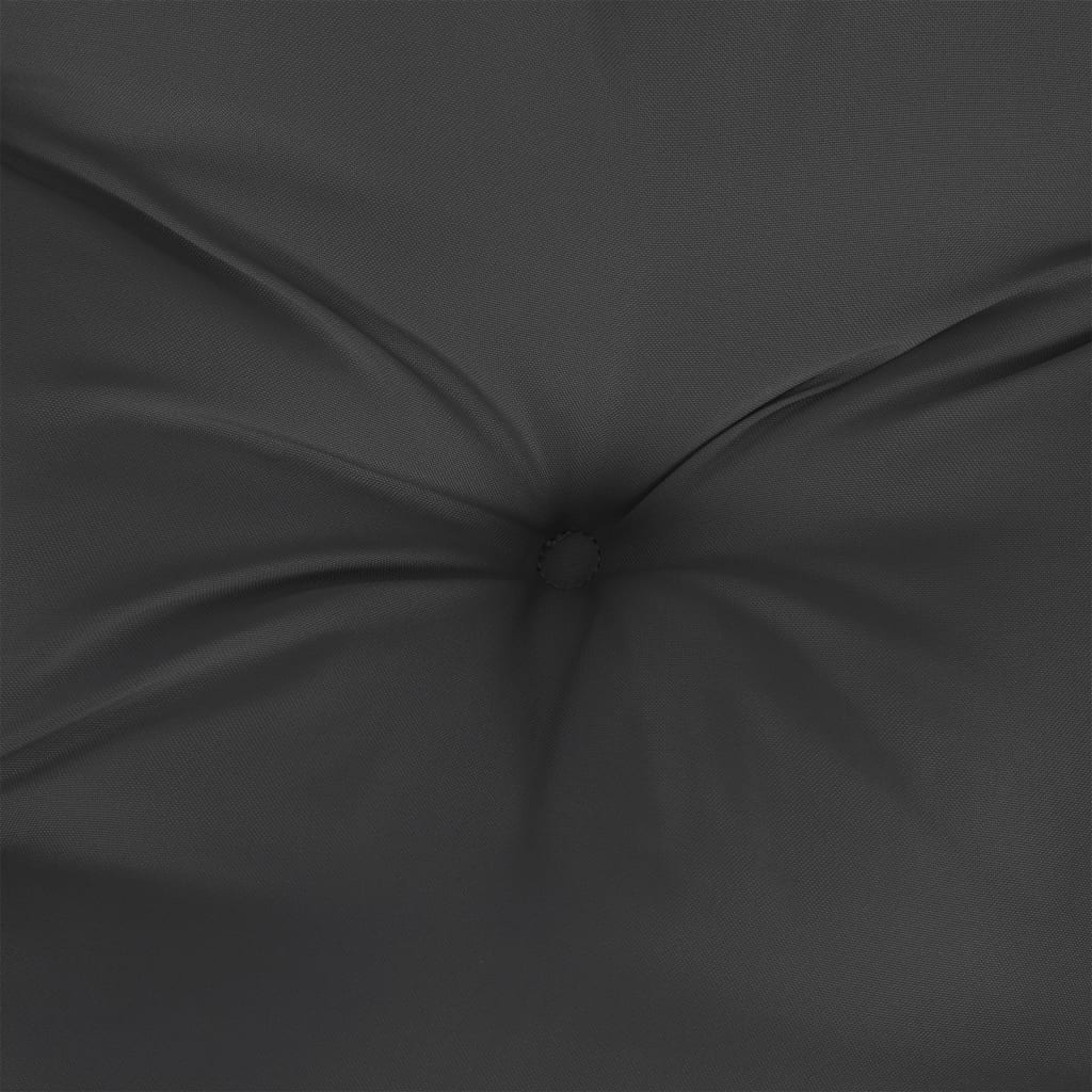 vidaXL Garden Bench Cushion Black 180x50x7 cm Oxford Fabric
