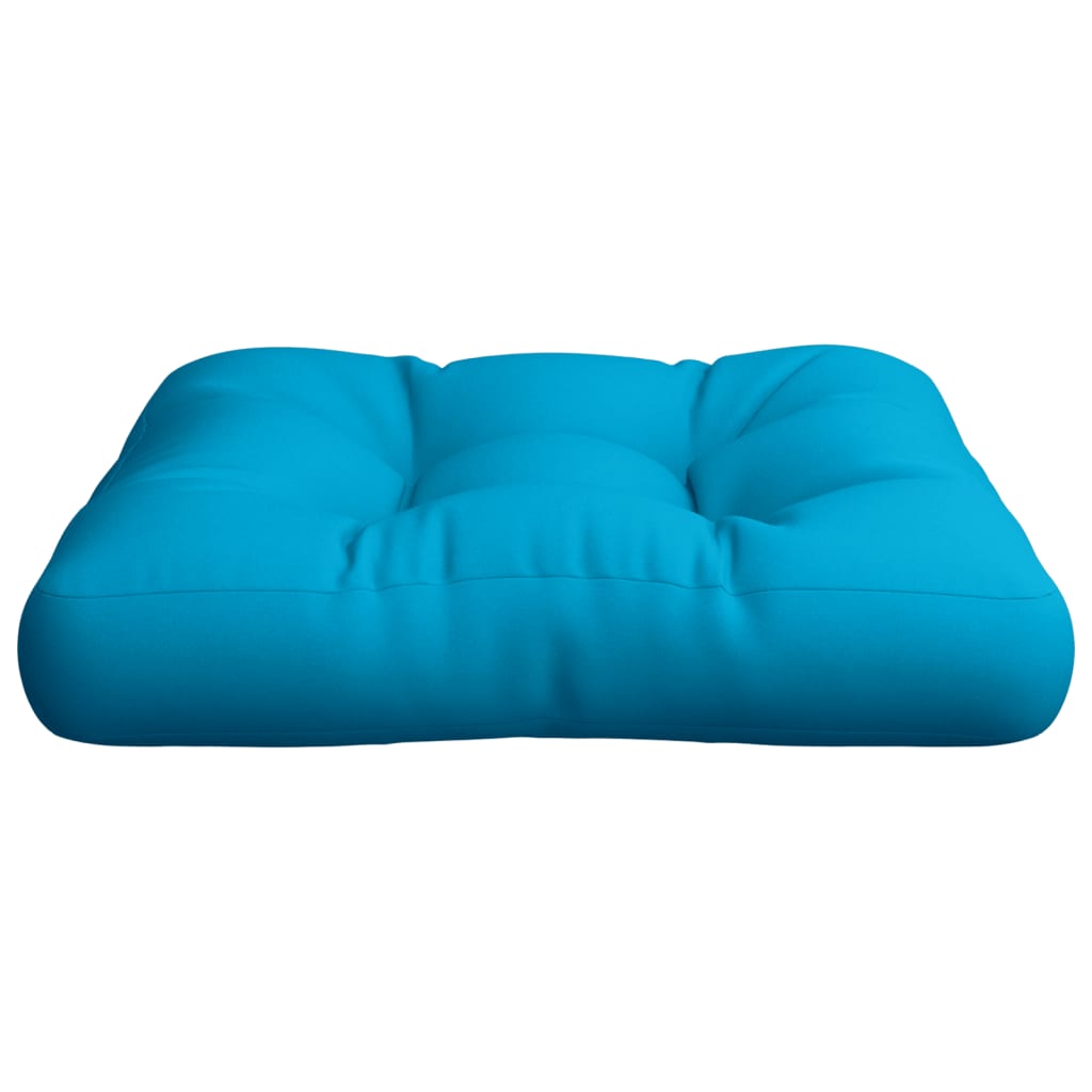 vidaXL Pallet Cushion Blue Fabric