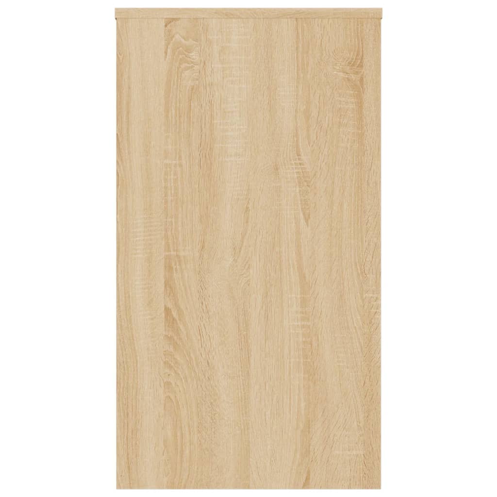 vidaXL Desk Sonoma Oak 90x40x72 cm Engineered Wood