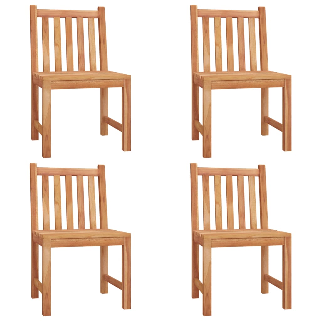 vidaXL 5 Piece Garden Dining Set Solid Wood Teak vidaXL.ae