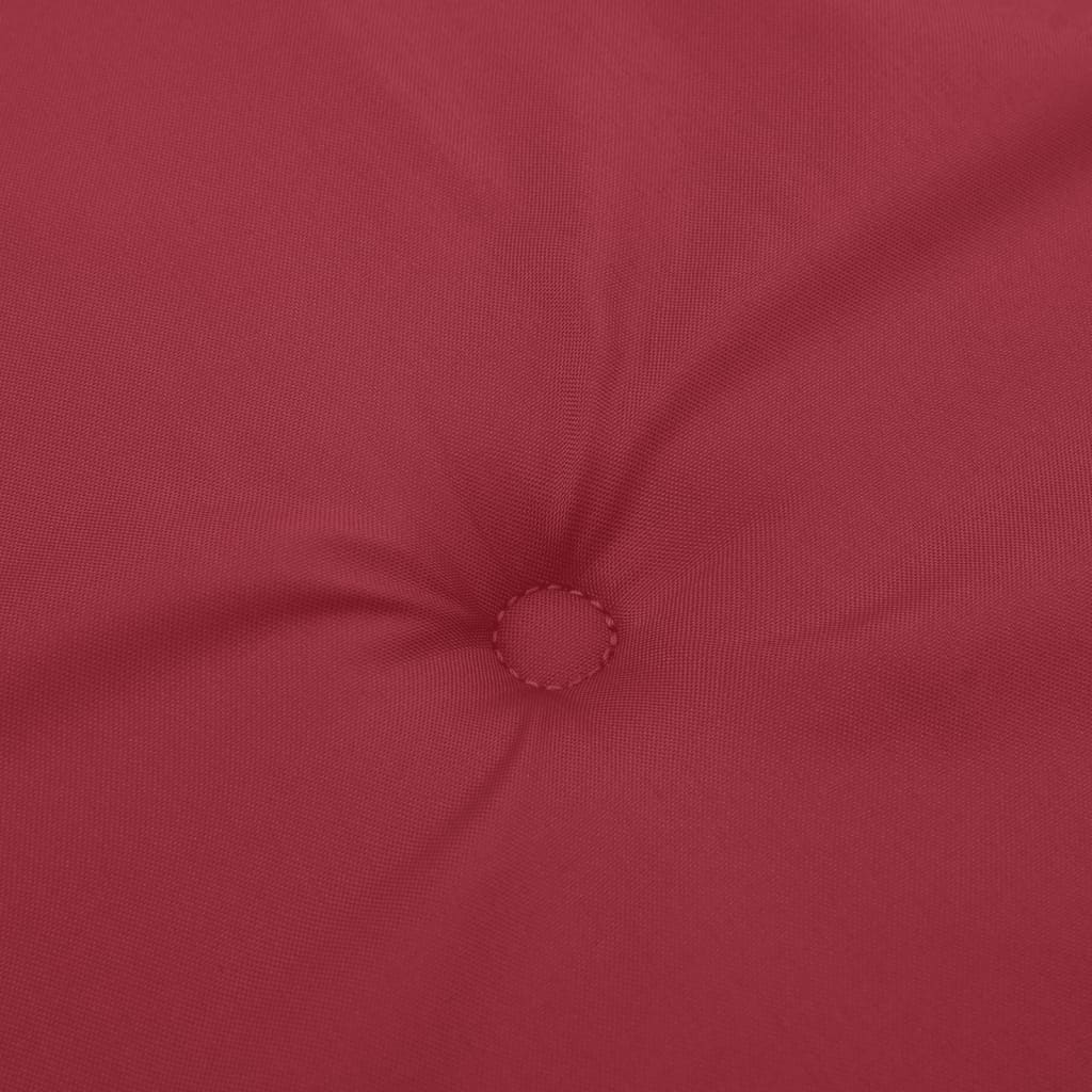 vidaXL Garden Bench Cushion Wine Red 180x50x3 cm Oxford Fabric