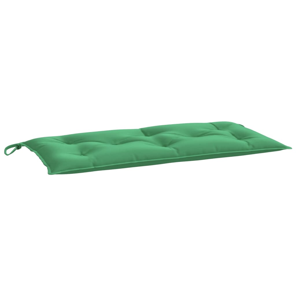 vidaXL Garden Bench Cushions 2 pcs Green 100x50x7cm Oxford Fabric