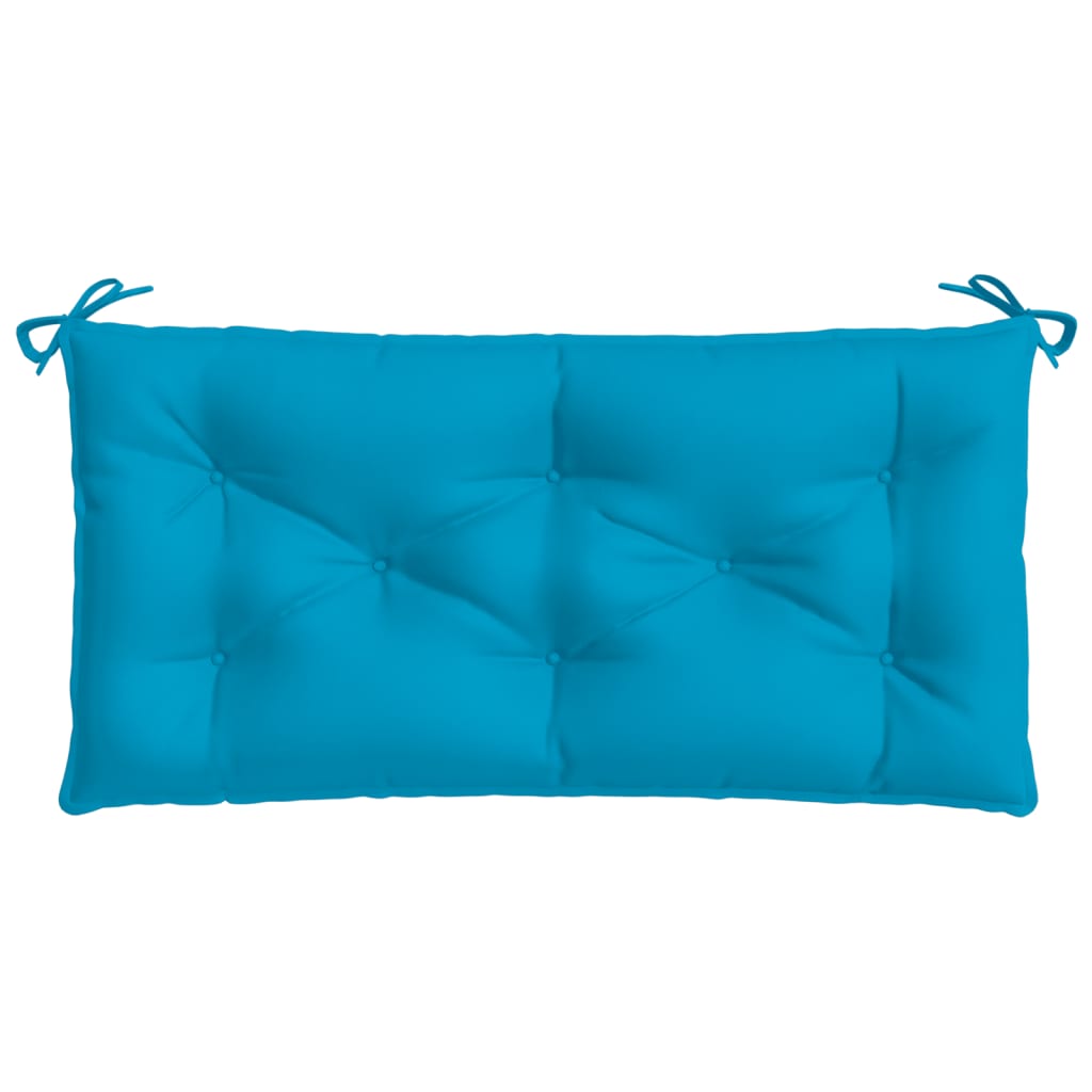 vidaXL Garden Bench Cushion Light Blue 100x50x7 cm Oxford Fabric