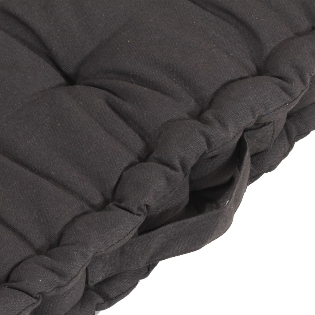 vidaXL Pallet Floor Cushions 6 pcs Anthracite Cotton