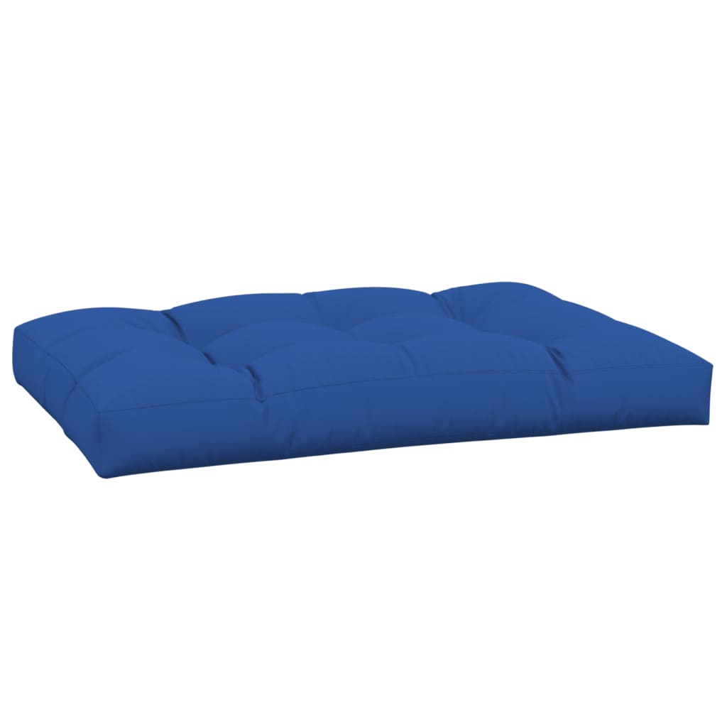 vidaXL Pallet Cushion Royal Blue 120x80x12 cm Fabric