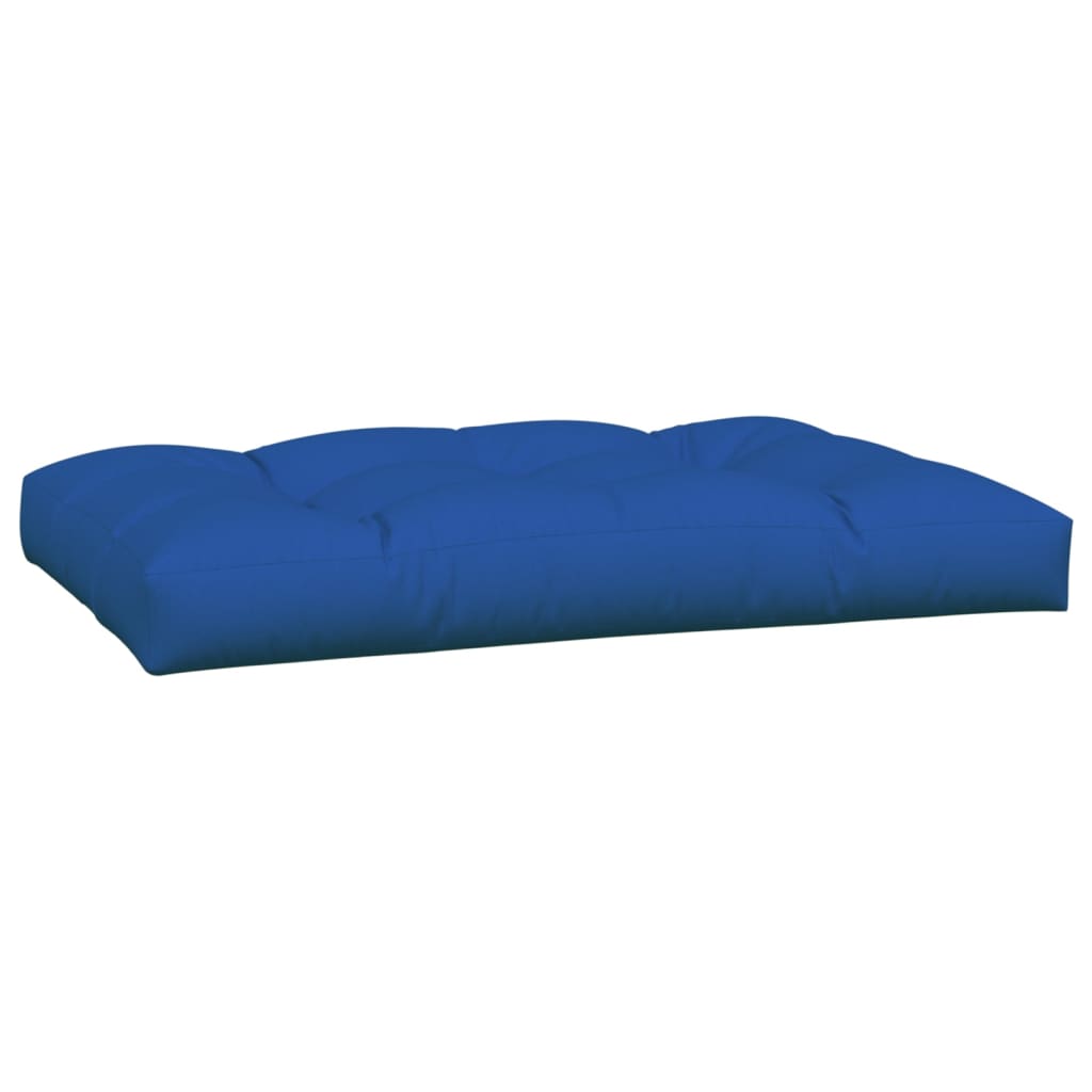 vidaXL Pallet Cushions 3 pcs Royal Blue Fabric