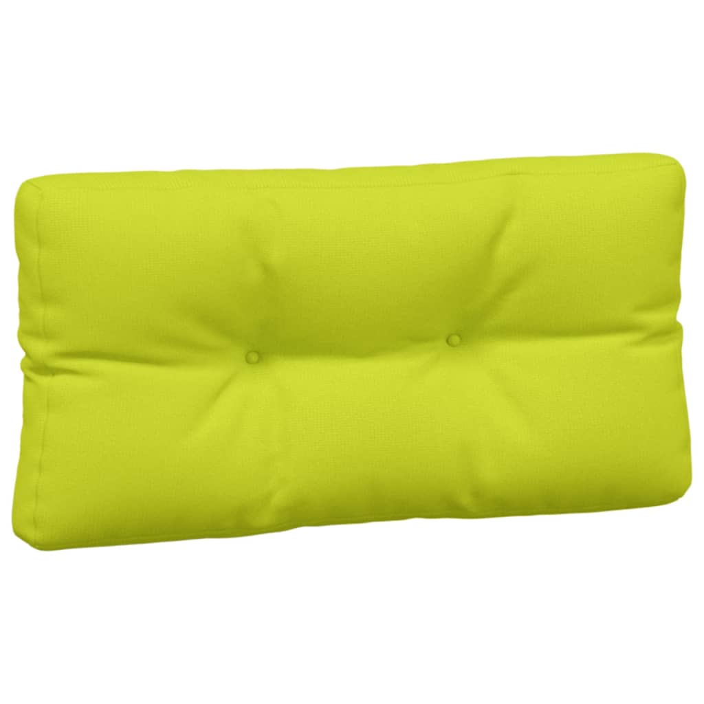 vidaXL Pallet Cushions 3 pcs Bright Green Fabric
