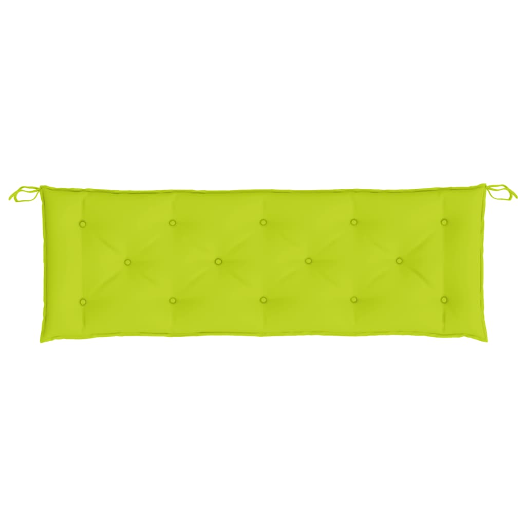 vidaXL Garden Bench Cushion Bright Green 150x50x7 cm Oxford Fabric
