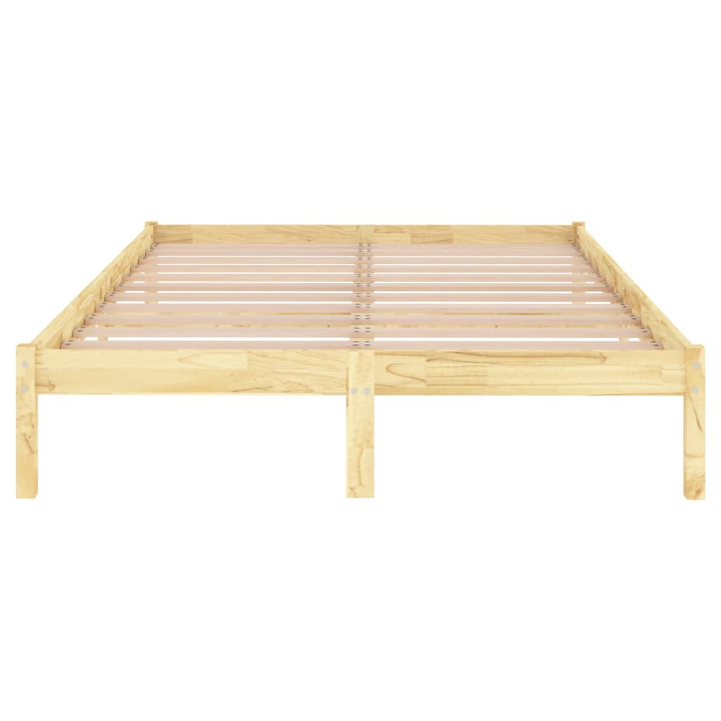 vidaXL Bed Frame without Mattress Solid Wood 120x200 cm