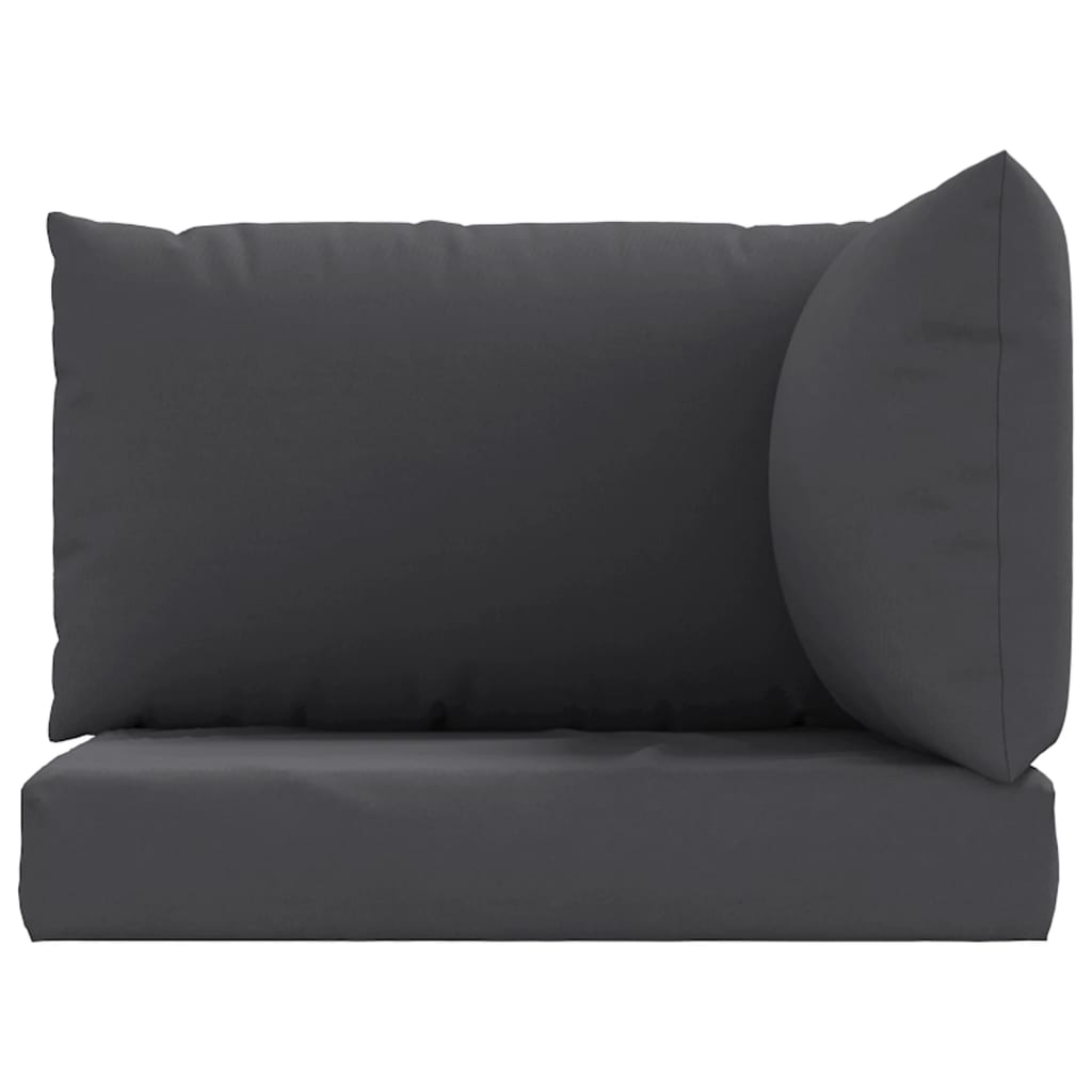 vidaXL Pallet Cushions 3 pcs Anthracite Oxford Fabric