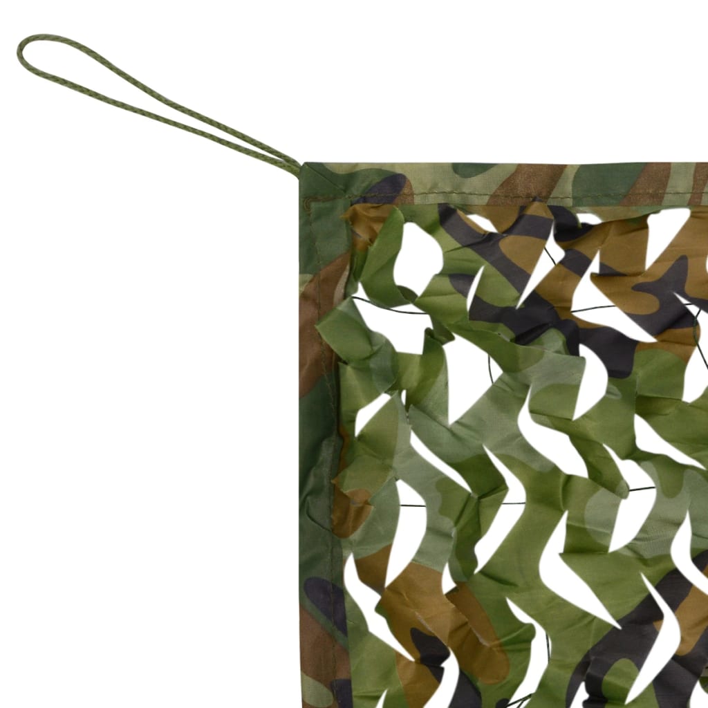 vidaXL Camouflage Netting with Storage Bag 6x8 m