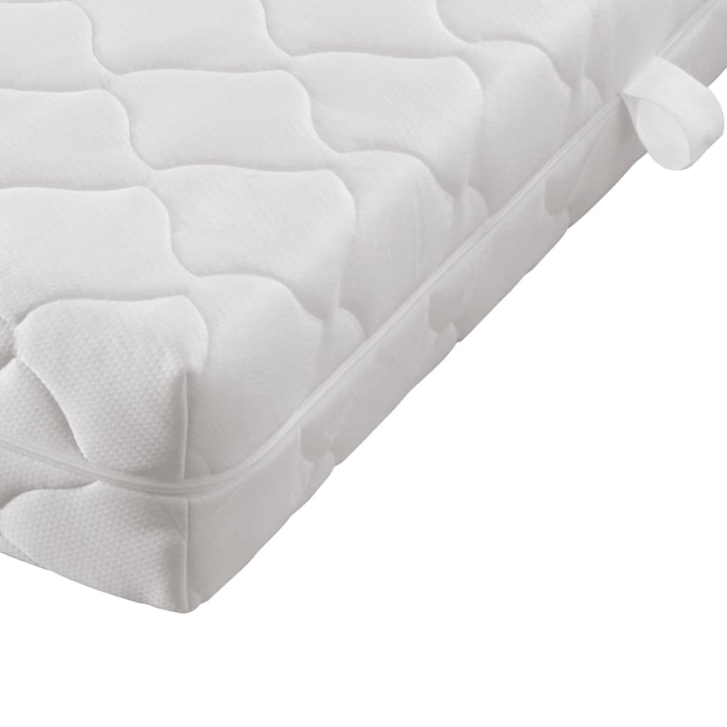 vidaXL Mattress with a Washable Cover 200 x 90 cm