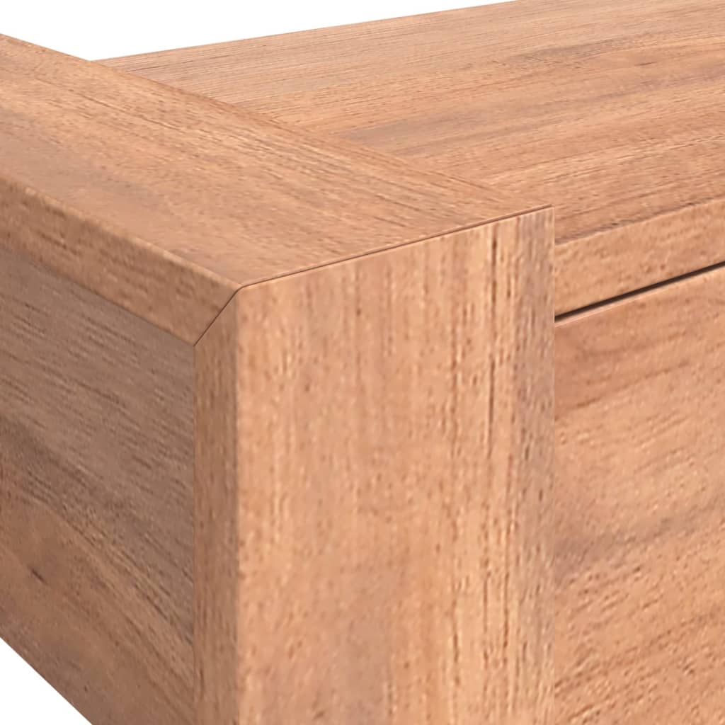 vidaXL Console Table 90x35x75 cm Solid Teak Wood