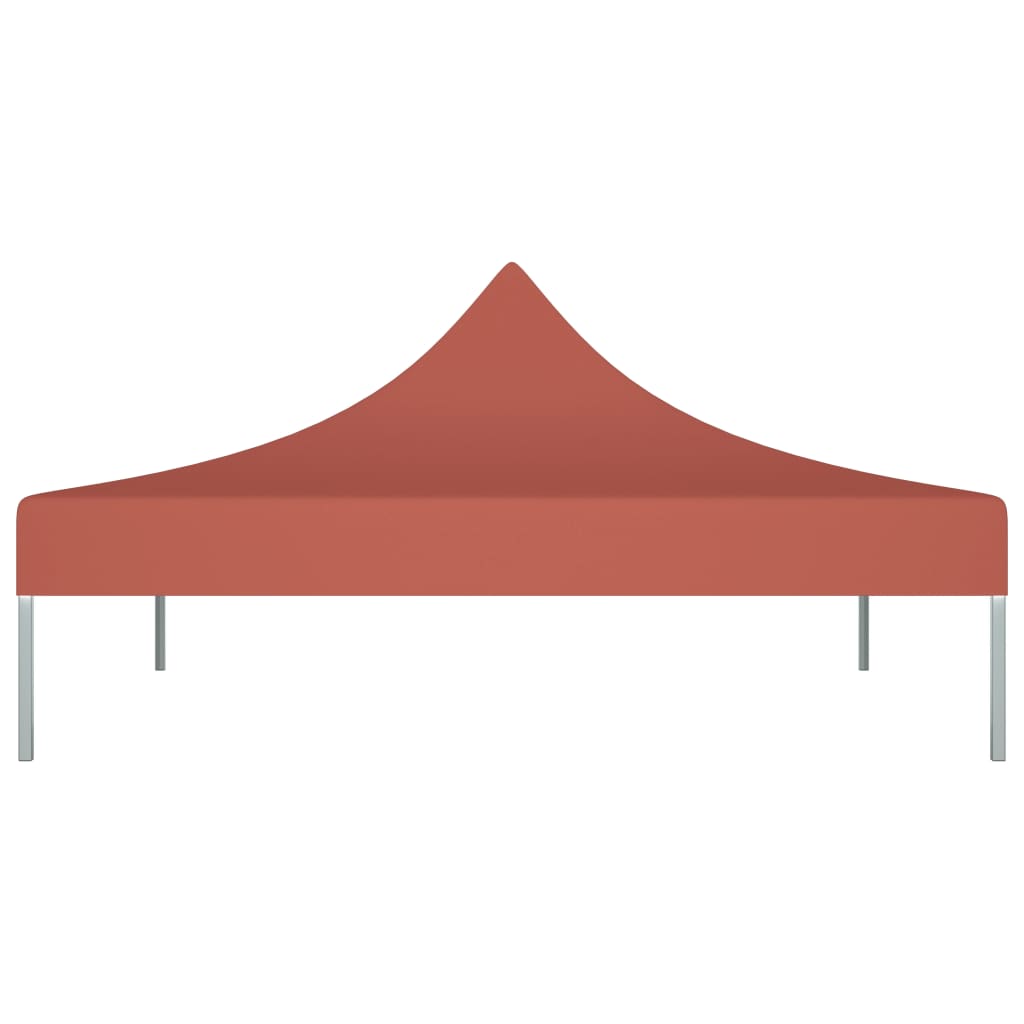 vidaXL Party Tent Roof 3x3 m Terracotta 270 g/m²