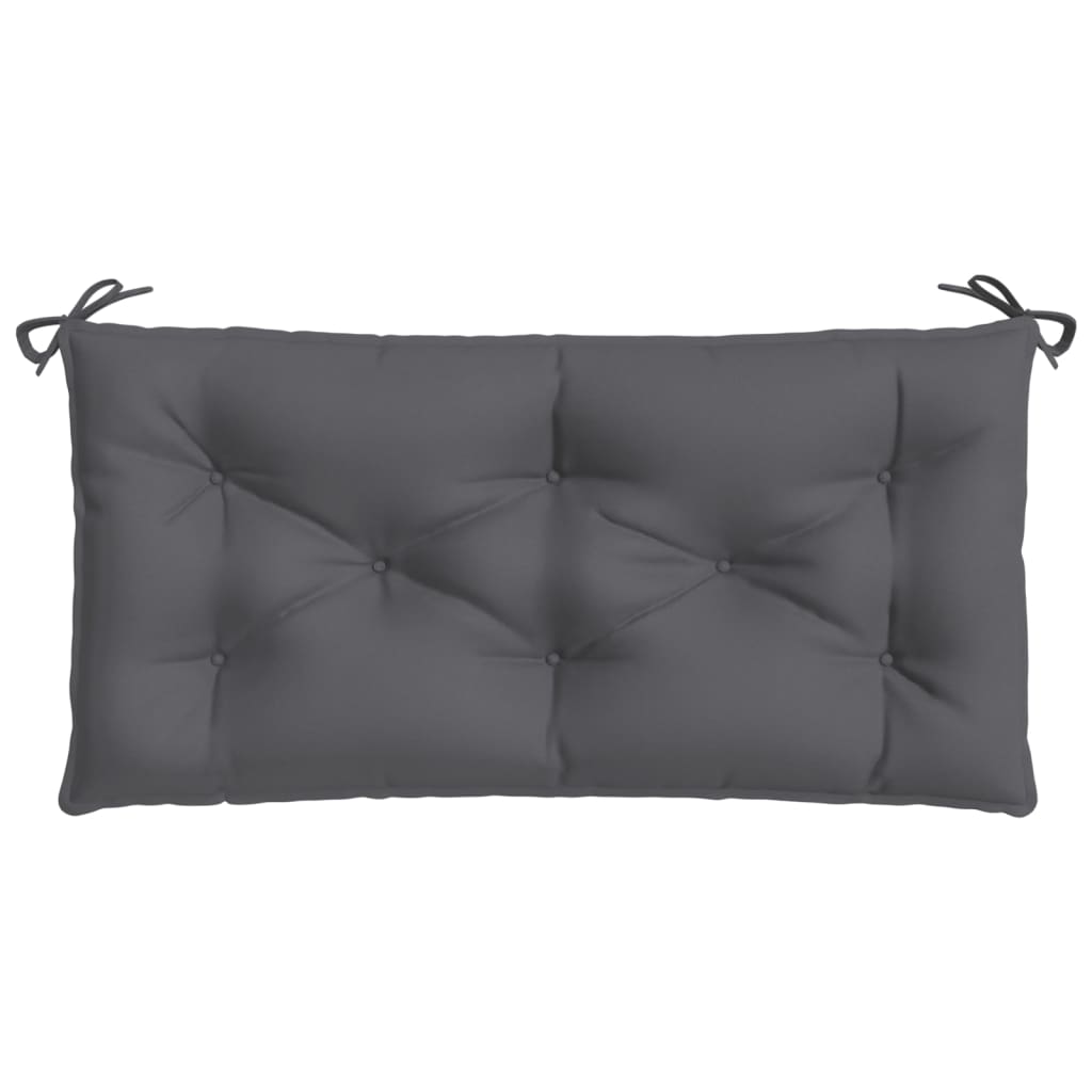 vidaXL Garden Bench Cushion Anthracite 110x50x7 cm Oxford Fabric