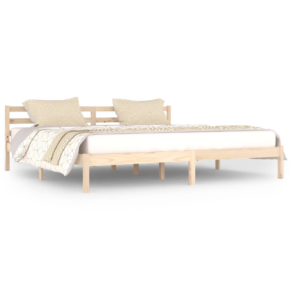 vidaXL Day Bed Solid Wood Pine 200x200 cm Super King