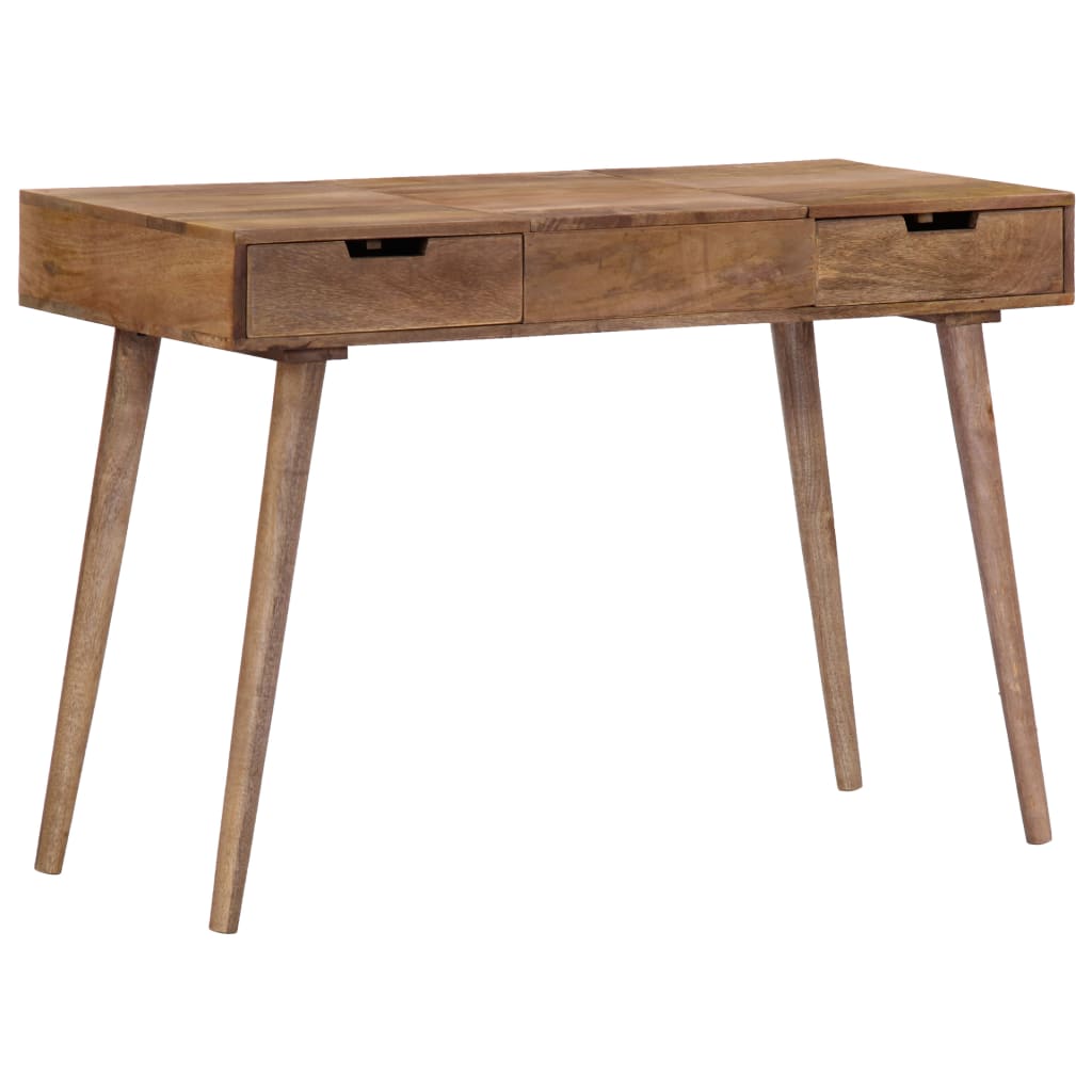 vidaXL Dressing Table 112x45x76 cm Solid Mango Wood