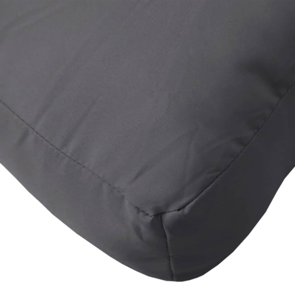 vidaXL Pallet Cushion Anthracite 50x40x12 cm Fabric