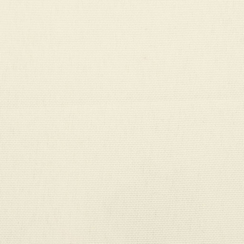 vidaXL Garden Bench Cushion Cream White 200x50x7 cm Oxford Fabric