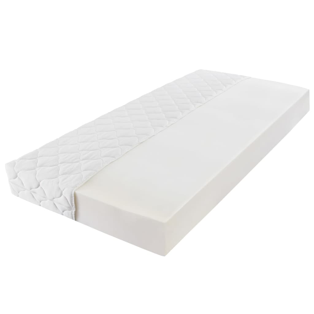 vidaXL Mattress with a Washable Cover 200 x 90 cm