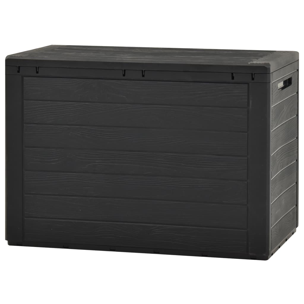 vidaXL Garden Storage Box Anthracite 78x44x55 cm