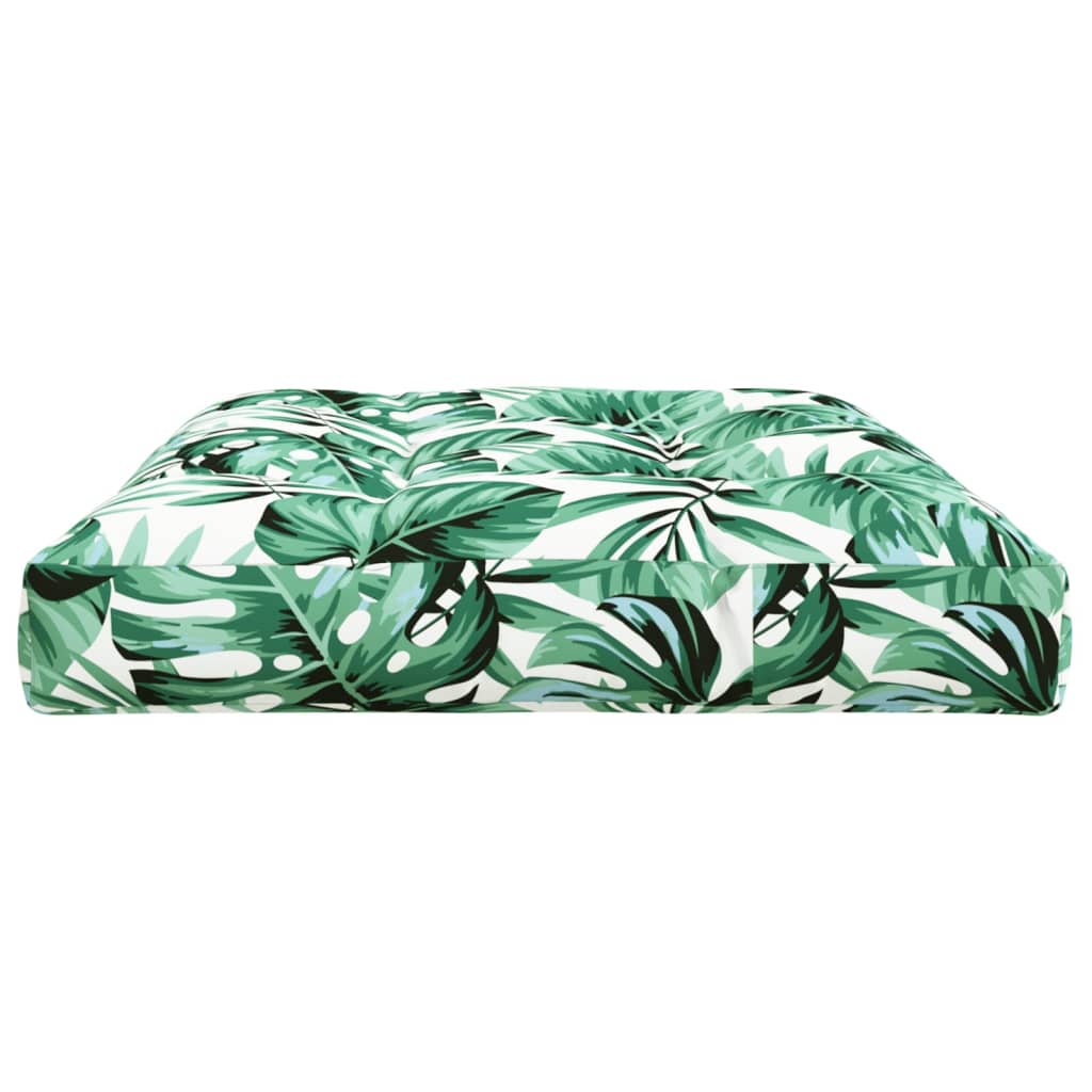vidaXL Pallet Cushion Green 120x80x12 cm Fabric