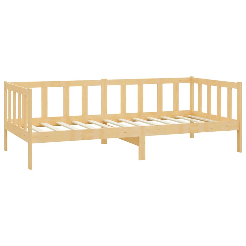 vidaXL Day Bed without Mattress Solid Wood Pine 90x200 cm